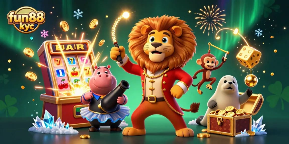 Khám phá fun88 kyc qua hình ảnh minh họa sống động từ các nhân vật trong casino.