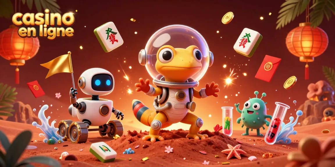 Faites la découverte du casino en ligne dans cet univers ludique avec des éléments de bonheur et de chance.