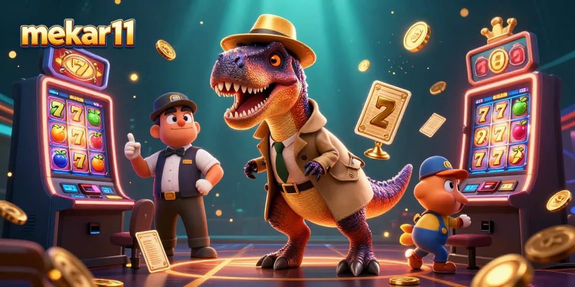 Spin the reels with mekar11's exciting slot features and a colorful animated scene.