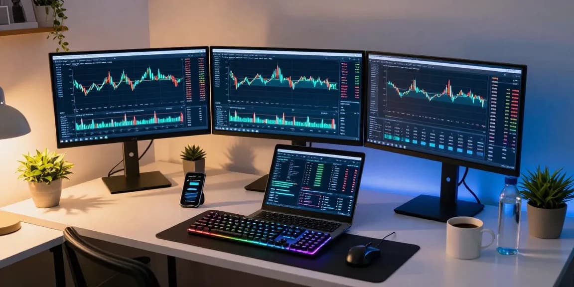 legit cloud mining platform showcased in a modern trading setup, highlighting cryptocurrency analytics and wallet security.