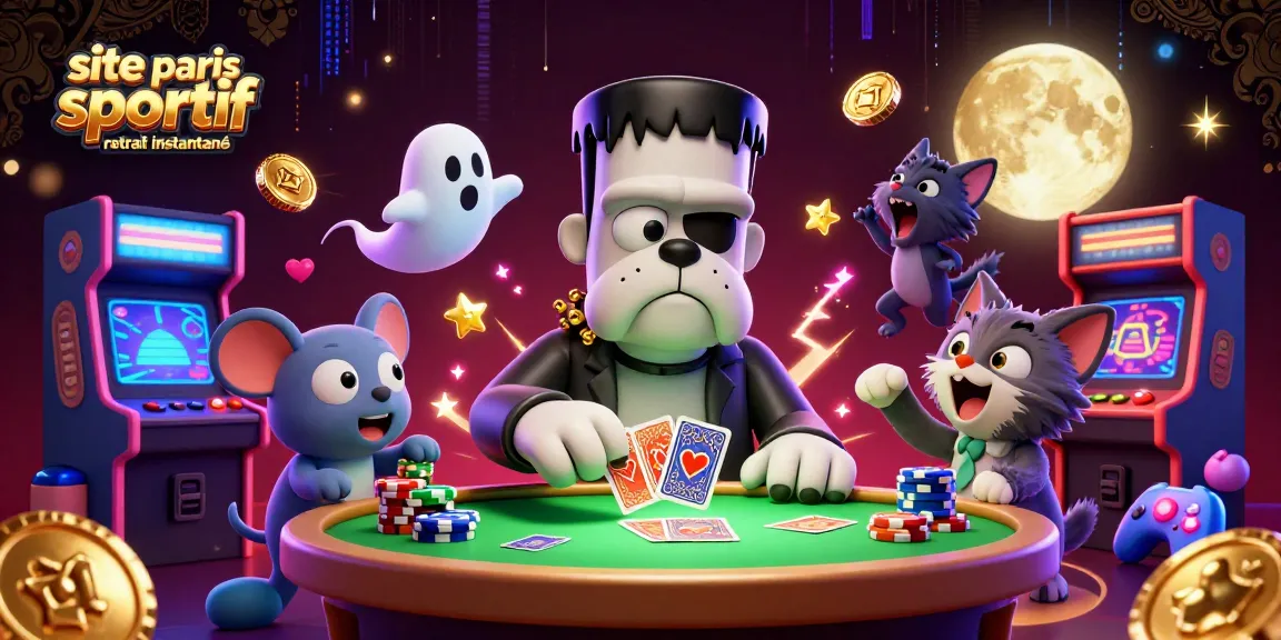 Pariez sur le site paris sportif retrait instantané, avec un bulldog Frankenstein et un chat loup au casino