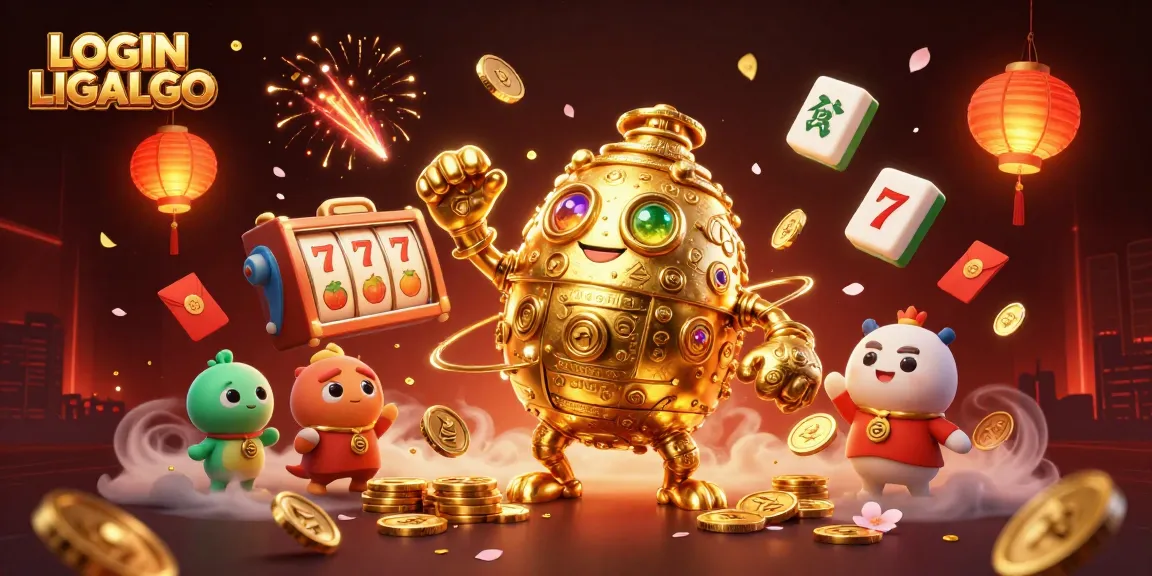 Engage in thrilling gameplay with LOGIN LIGALGO through vibrant casino slot adventures.