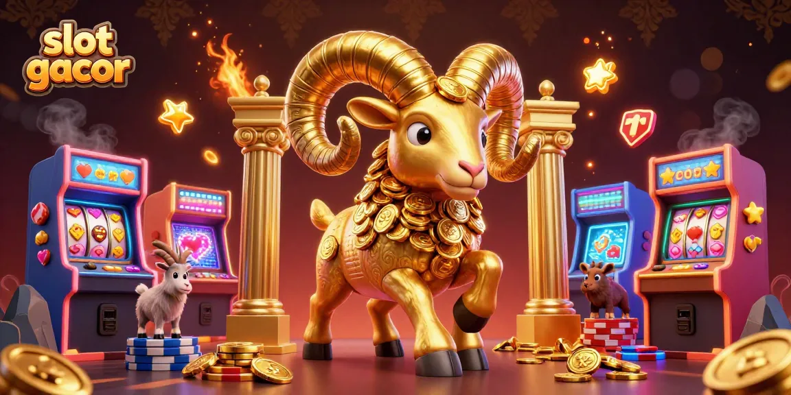Experience the excitement of slot gacor with vibrant 3D characters in a casino scene.