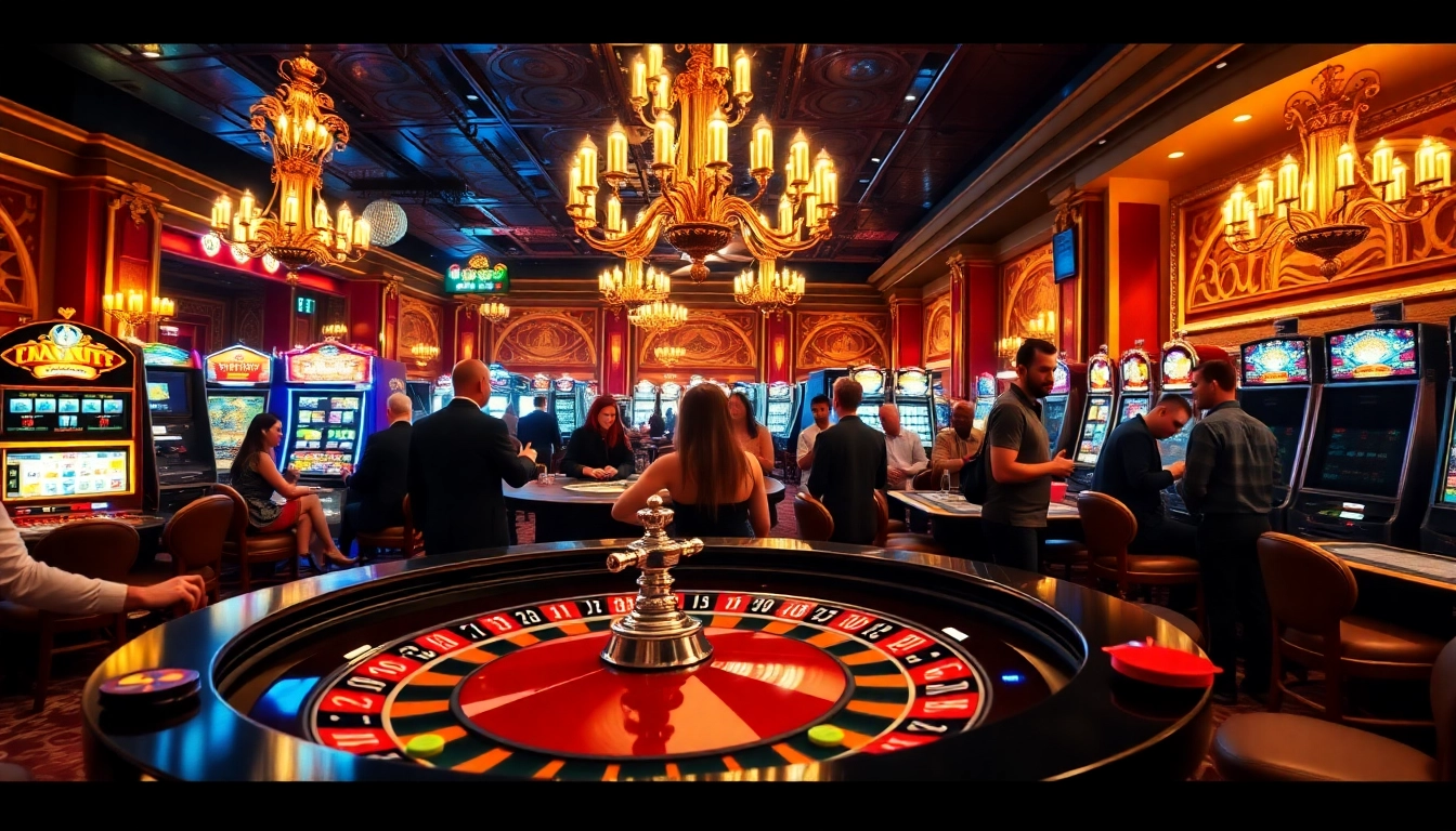 Experience the vibrant ambiance of the Non gamstop Casino Uk with dedicated players and colorful gaming tables.