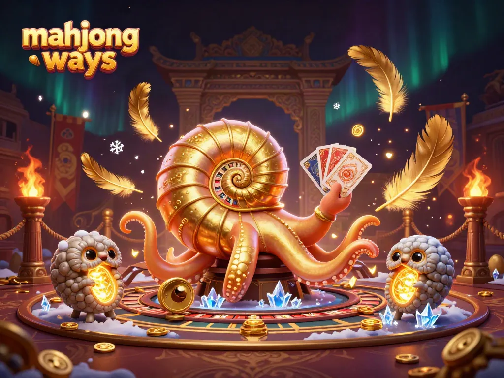 Engage in the captivating game Mahjong Ways with this vibrant 3D illustration showcasing a gaming scene.