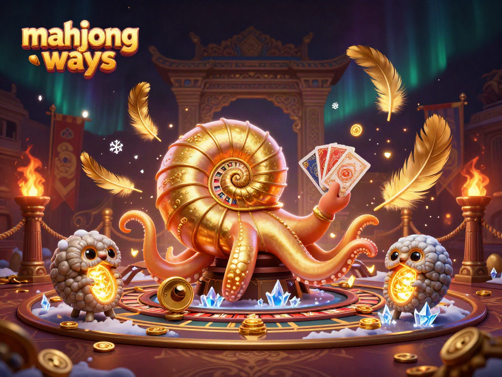 Engage in the captivating game Mahjong Ways with this vibrant 3D illustration showcasing a gaming scene.