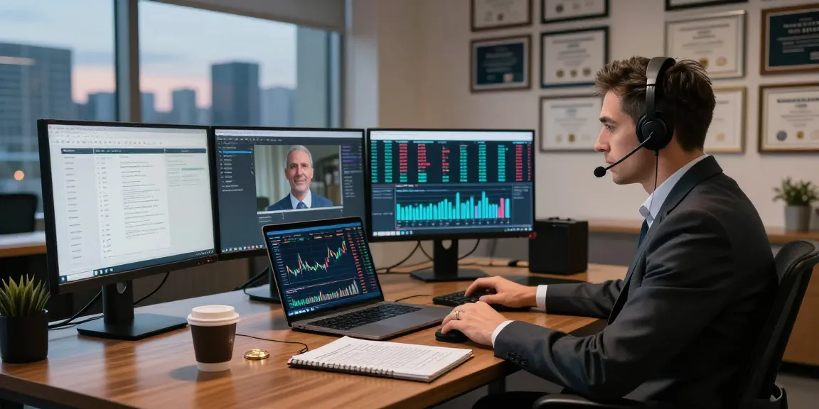 Recover stolen cryptocurrency with expert analysis in a modern finance office.