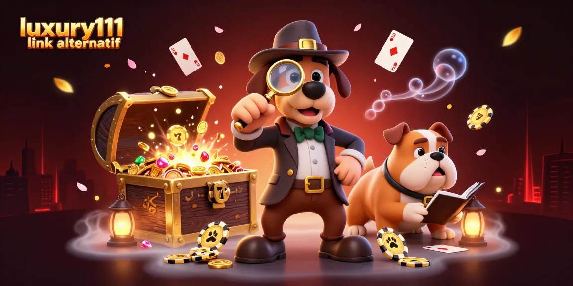Engage with luxury111 link alternatif to uncover thrilling poker chip clues and casino treasures in this vibrant scene.