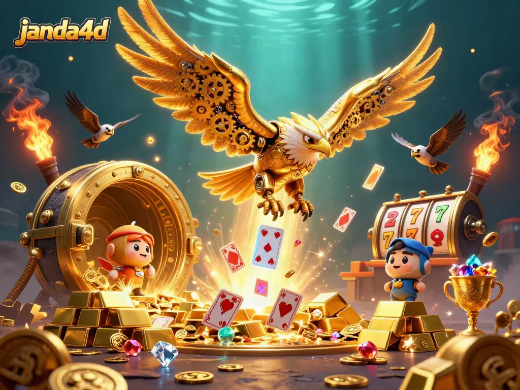 Permainan slot menantang dengan janda4d hadir dalam ilustrasi 3D yang memukau.