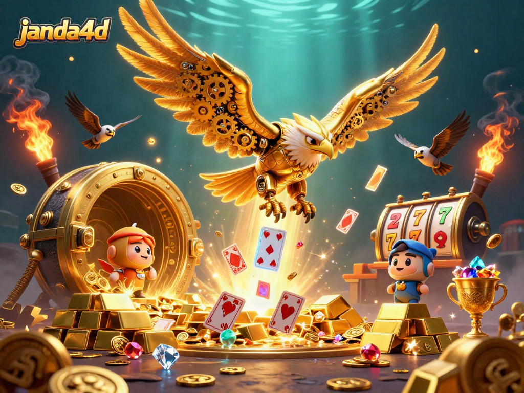 Permainan slot menantang dengan janda4d hadir dalam ilustrasi 3D yang memukau.