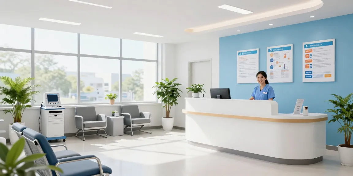 David Hoffmeister reviews in a healthcare setting emphasizing patient care and doctor consultations.