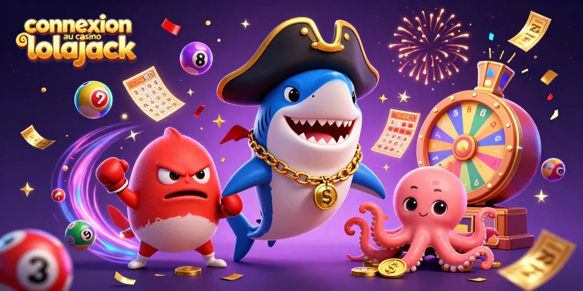 Jouez en découvrant connexion au casino lolajack avec des personnages colorés et des éléments de loterie dynamiques.