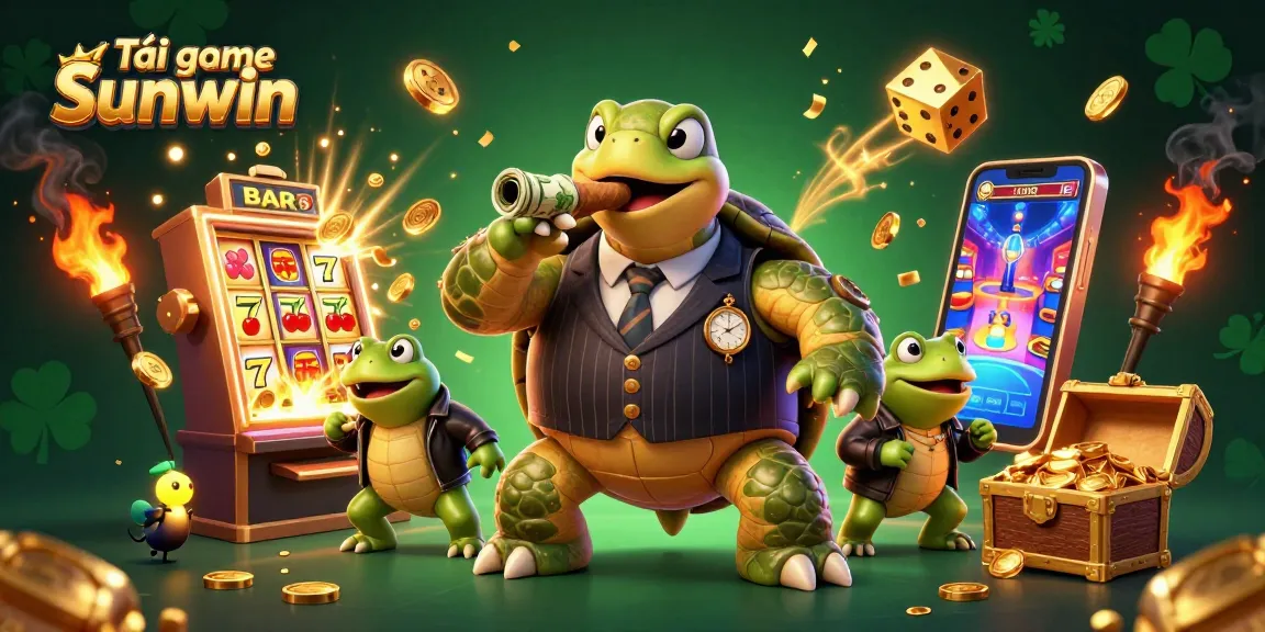 Tải game Sunwin and enjoy an exciting slot experience with vibrant characters and casino action.