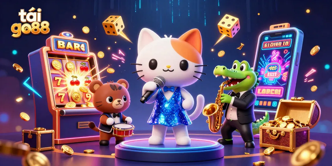 Play exciting games at tải go88 with thrilling characters and jackpot scenes in vibrant 3D.