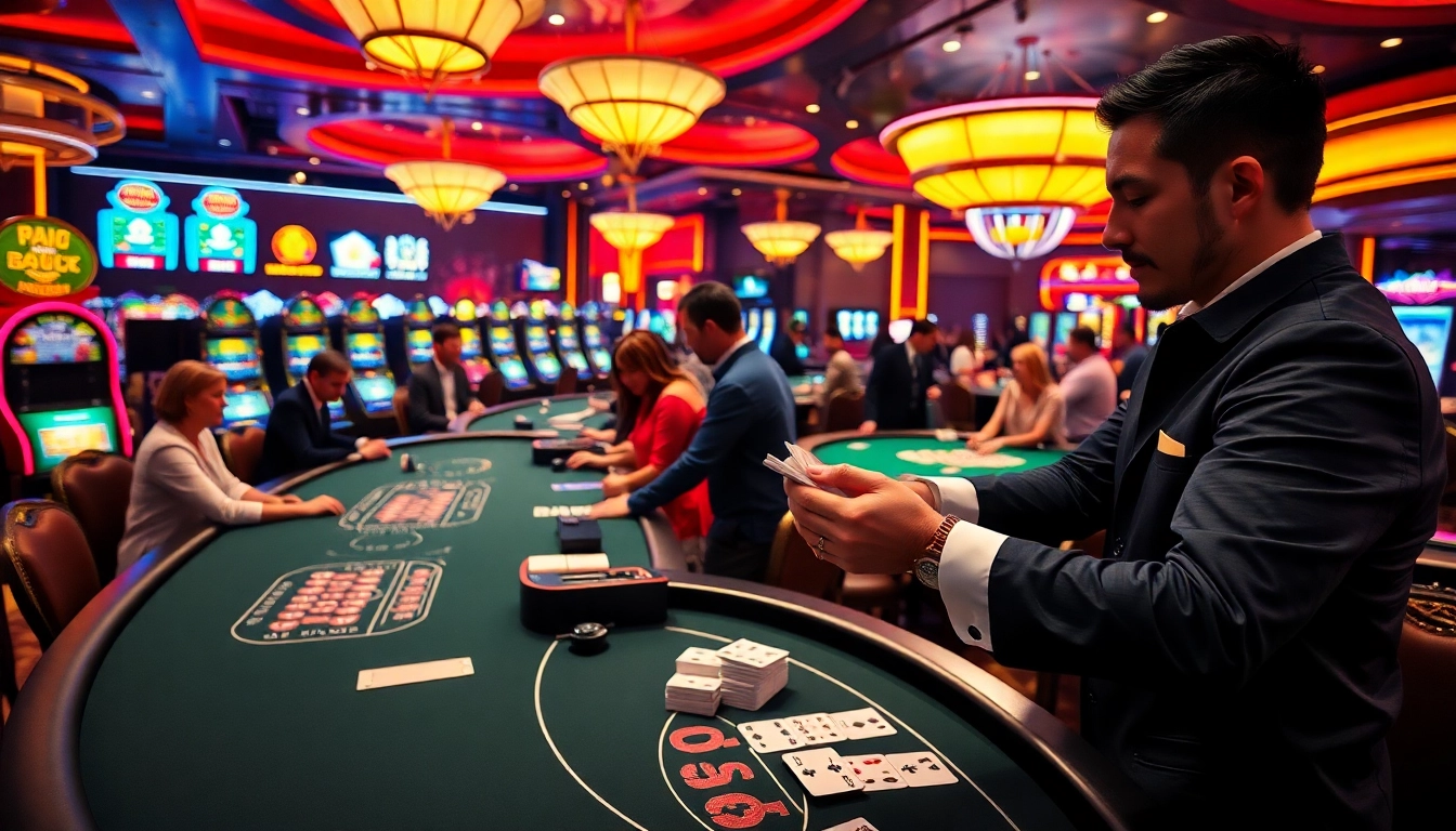Duniabet menghadirkan pengalaman kasino yang seru dengan dealer profesional dan meja judi yang elegan.